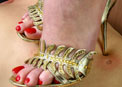 foot trampling